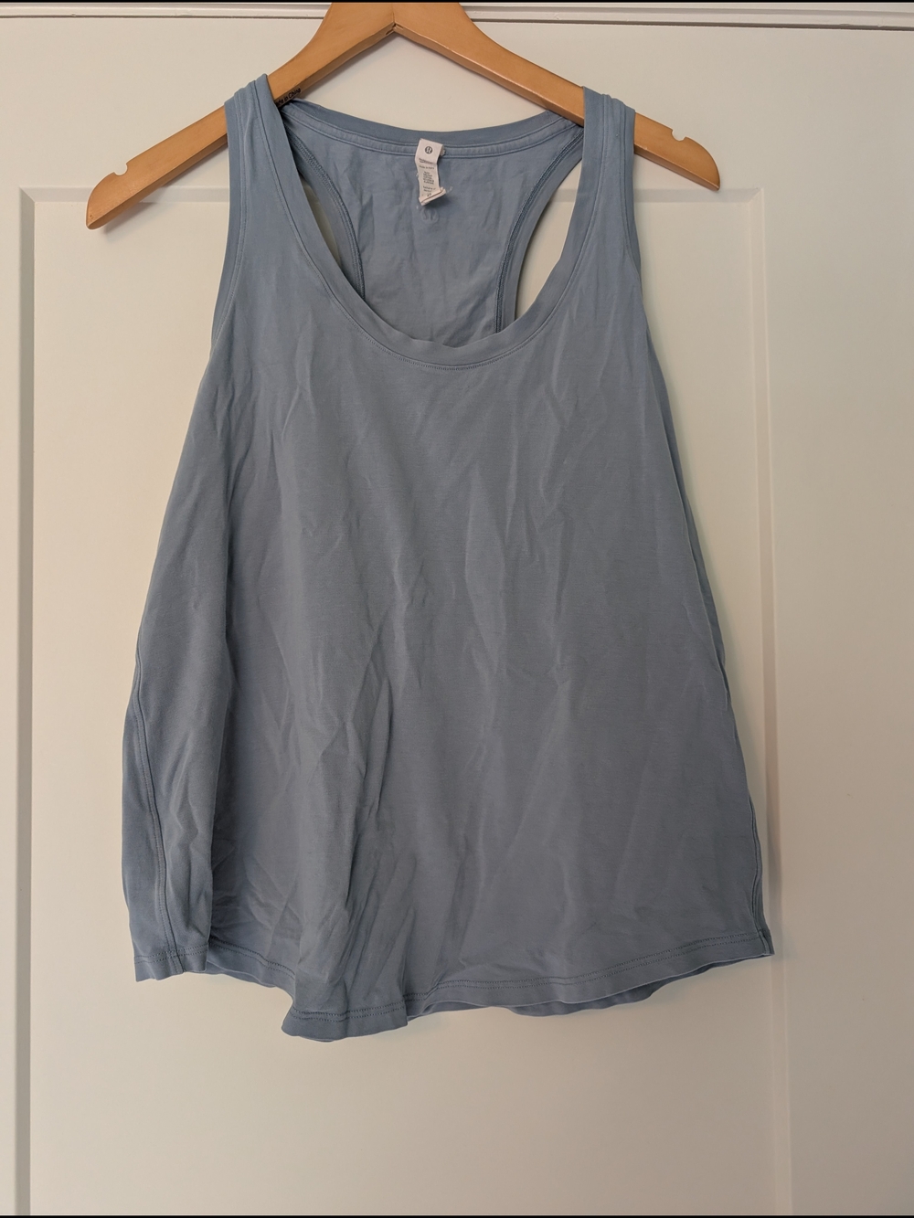 lululemon athletica Light Blue Racerback Tank 8